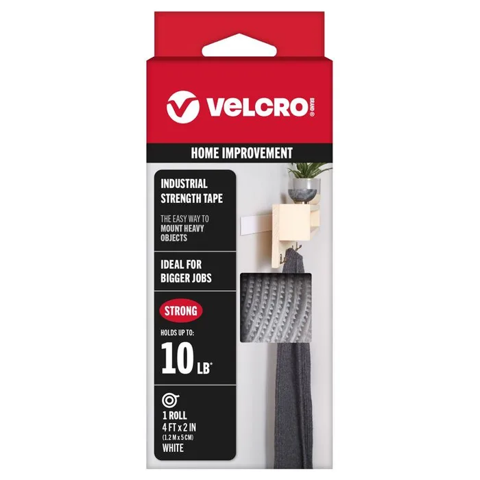 VELCRO Brand Industrial Strength Medium Nylon Hook and Loop Fastener 48 in. L 1 pk (Pack of 2)