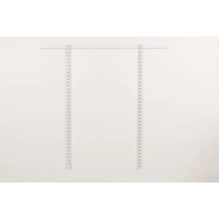 Rubbermaid .5 in. H X 1.7 in. W X 40 in. L Steel Wall Mount Upright (Pack of 10)