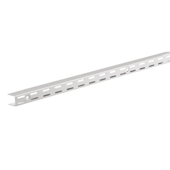 Rubbermaid 1 in. H X .9 in. W X 25 in. L Steel Wall Mount Upright (Pack of 10)