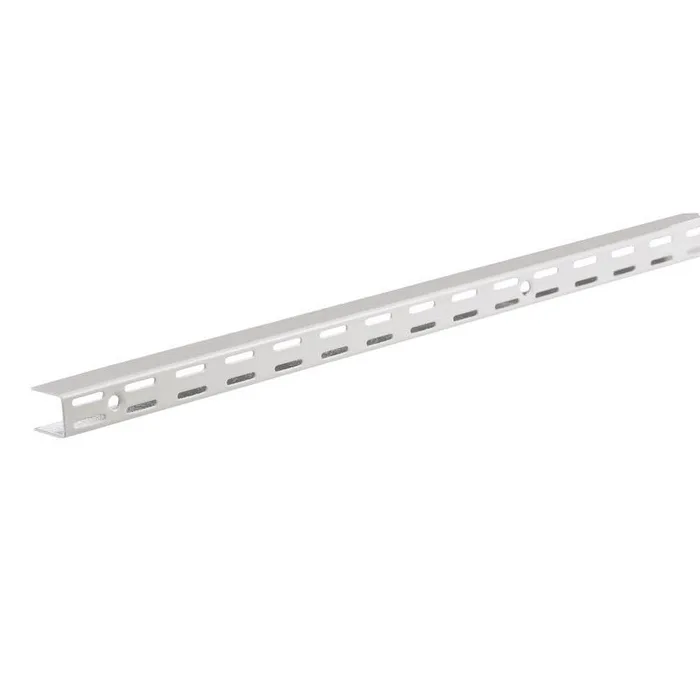 Rubbermaid 1 in. H X .9 in. W X 47-1/2 in. L Steel Wall Mount Upright (Pack of 10)