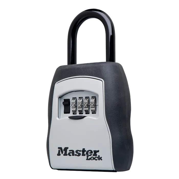 Master Lock 5-7/32 in. H X 3-1/4 in. W Metal 4-Digit Combination Lock Box (Pack of 4)