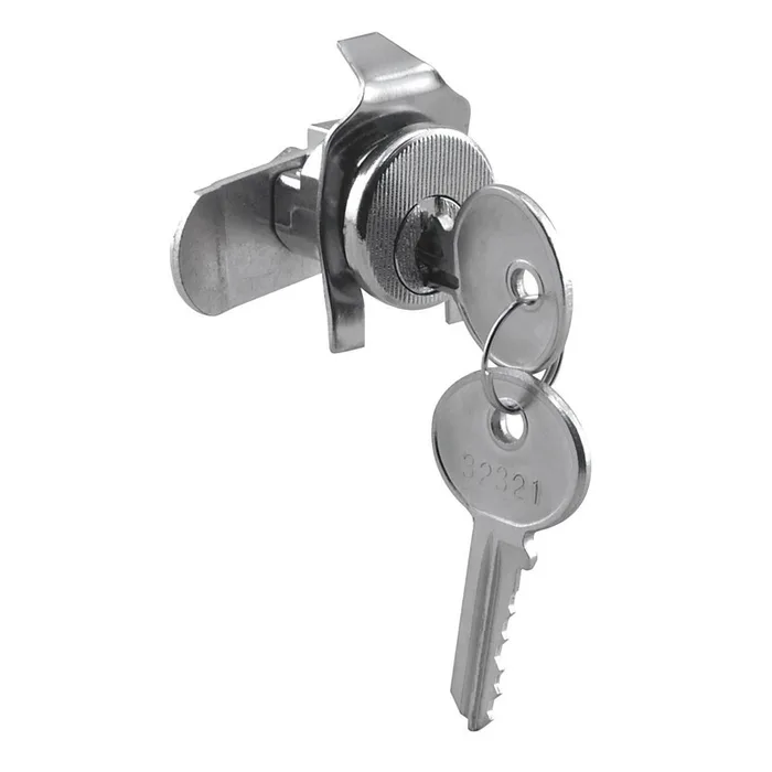 Prime-Line Brushed Nickel Steel Counter Clockwise Mailbox Lock For Cutler Locks 2