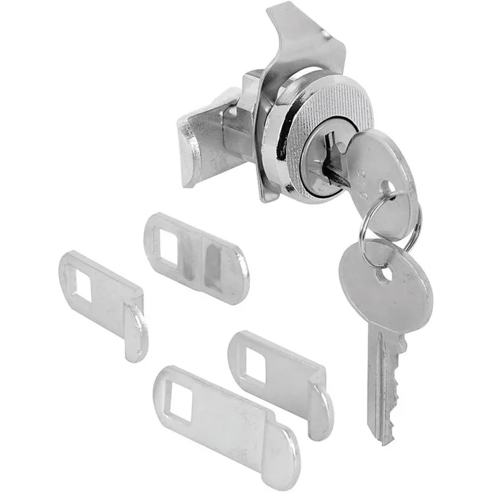 Prime-Line Nickel Steel Counter Clockwise Mailbox Lock For Cutler Federal 2