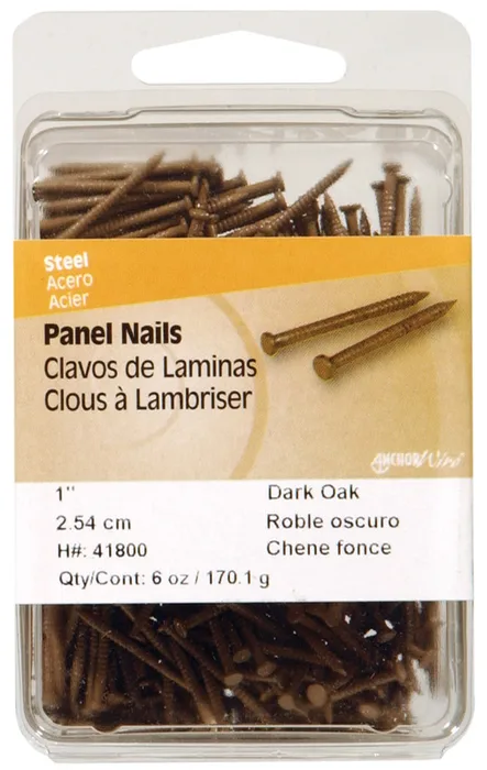 HILLMAN Anchor Wire 1-5/8 in. Panel Coated Steel Nail Flat Head 6 lb (Pack of 5)