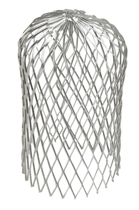 Amerimax 2.8 in. W X 3 in. L Gray Aluminum Gutter Strainer 1 pk