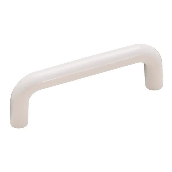 Amerock Allison Contemporary Arch Cabinet Pull 3 in. White 1 pk