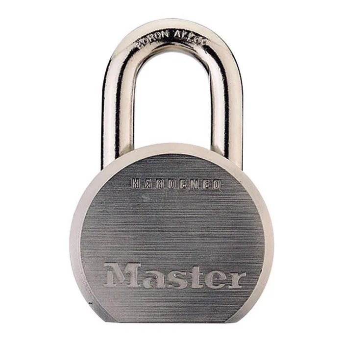 Master Lock 2-3/16 in. H X 2-1/2 in. W Steel Dual Ball Bearing Locking Weather-Resistant Padlock