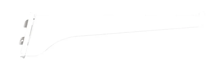 Knape & Vogt White Steel Regular Duty Bracket 16 Ga. 14 in. L 160 lb (Pack of 10)