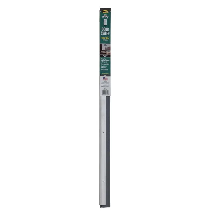 M-D Building Products Silver Aluminum Sweep For Doors 36 in. L X 2.13 in.
