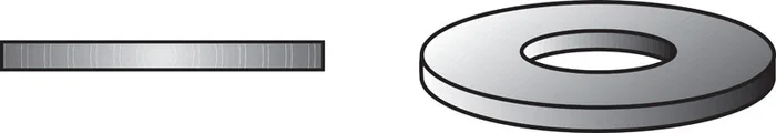 HILLMAN Zinc-Plated Steel 3/16 in. USS Flat Washer 1 pk