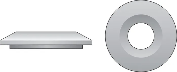 HILLMAN Zinc-Plated Steel 1/4 in. Bonded Neoprene Washer 1 pk