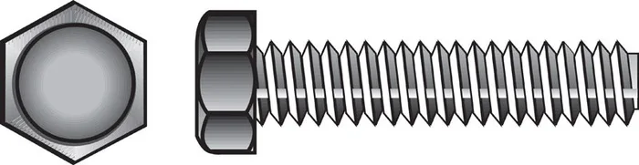 HILLMAN 1/4 in. D X 2-1/2 in. L Zinc Plated Steel Hex Tap Bolt 100 pk