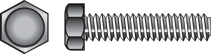 HILLMAN 1/4 in. D X 5 in. L Zinc Plated Steel Hex Tap Bolt 1 pk