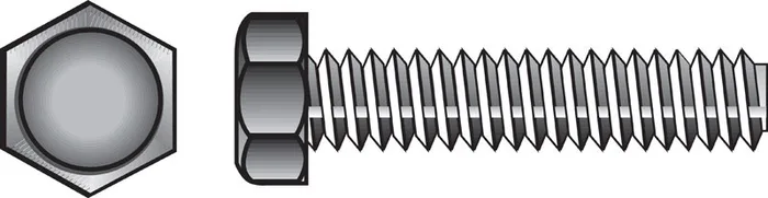 HILLMAN 5/16 in. D X 2-1/2 in. L Zinc Plated Steel Hex Tap Bolt 1 pk