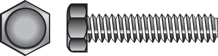 HILLMAN 3/8 in. D X 1-1/2 in. L Zinc Plated Steel Hex Tap Bolt 100 pk
