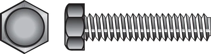 HILLMAN 1/2 in. D X 3-1/2 in. L Zinc Plated Steel Hex Tap Bolt 25 pk