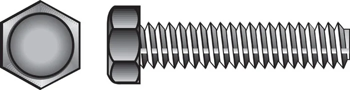 HILLMAN 1/2 in. D X 6 in. L Zinc Plated Steel Hex Tap Bolt 25 pk