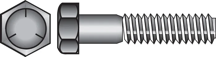 HILLMAN 1/2 in. D X 10 in. L Heat Treated Zinc Steel Hex Head Cap Screw 25 pk