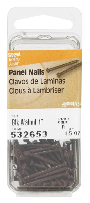 HILLMAN Anchor Wire 1 in. Panel Carbon Steel Nail Large Head (Pack of 6)