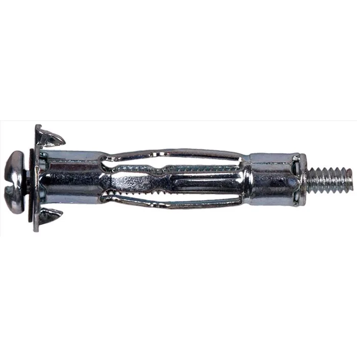 HILLMAN 1/8 in. D X 1-1/2 in. L Steel Pan Head Hollow Wall Anchors 2 pk (Pack of 10)