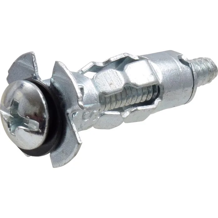 HILLMAN 1/8 in. D X 1 in. L Steel Pan Head Hollow Wall Anchors 2 pk (Pack of 10)