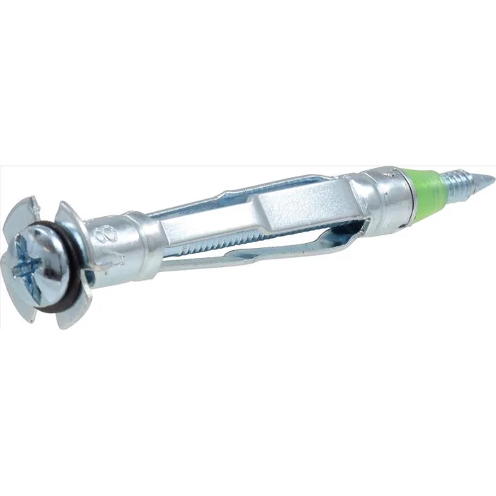 HILLMAN 1/8 in. D X 1/8 LS in. L Steel Pan Head Drive Wall Anchors 2 pk (Pack of 10)