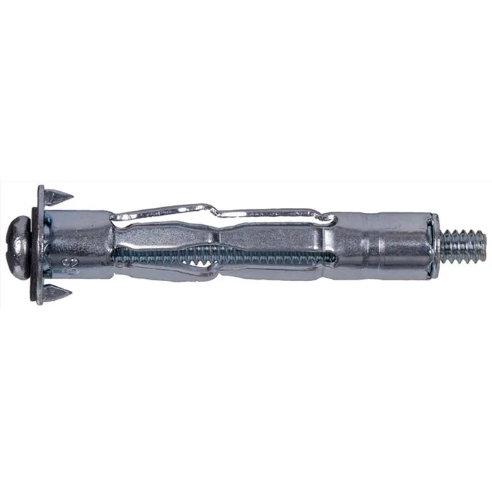 HILLMAN 3/16 in. D X 3/16 Short in. L Metal Pan Head Hollow Wall Anchors 15 pc (Pack of 5)