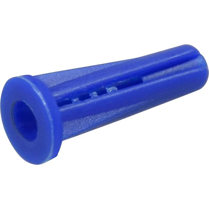 HILLMAN 0.43 in. D X 1.38 in. L Plastic Flat Head Conical Anchor 25 pk (Pack of 5)