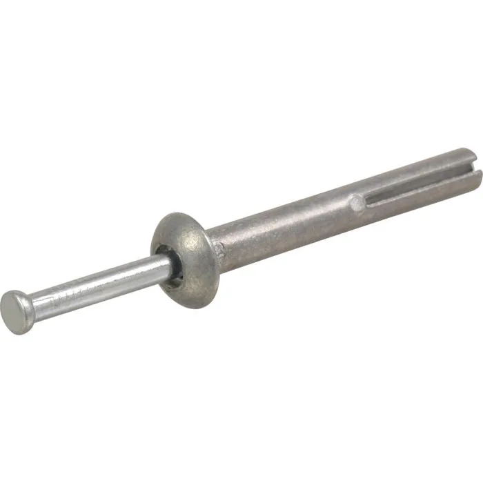 HILLMAN 1/4 in. D X 2 in. L Zinc Round Head Hammer Drive Anchor 2 pk (Pack of 6)