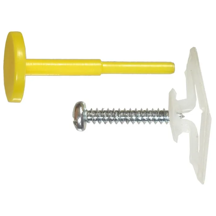 HILLMAN 3/8 in. D X 3/8 Medium in. L Zinc Pan Head Pop-Toggle Anchors 2 pk (Pack of 6)