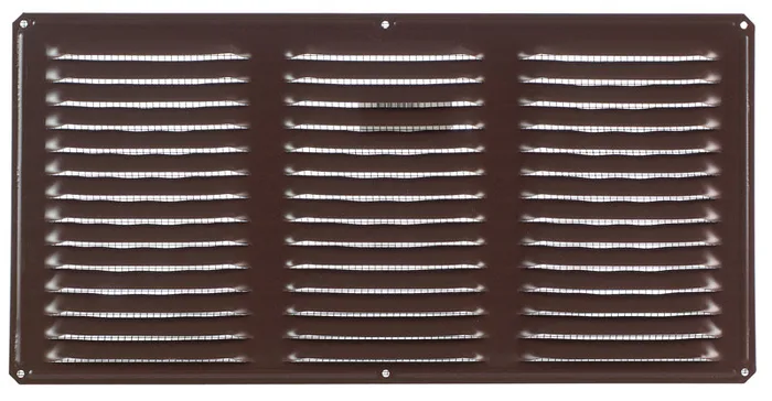 Air Vent 8 in. H X 16 in. L Brown Aluminum Undereave Vent (Pack of 24)