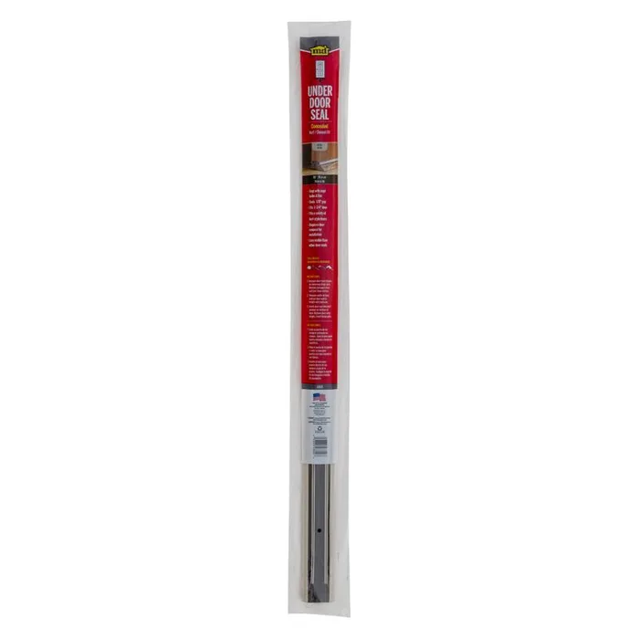 M-D Building Products Beige Vinyl Under Door Seal For Doors 36 in. L X 0.5 in.