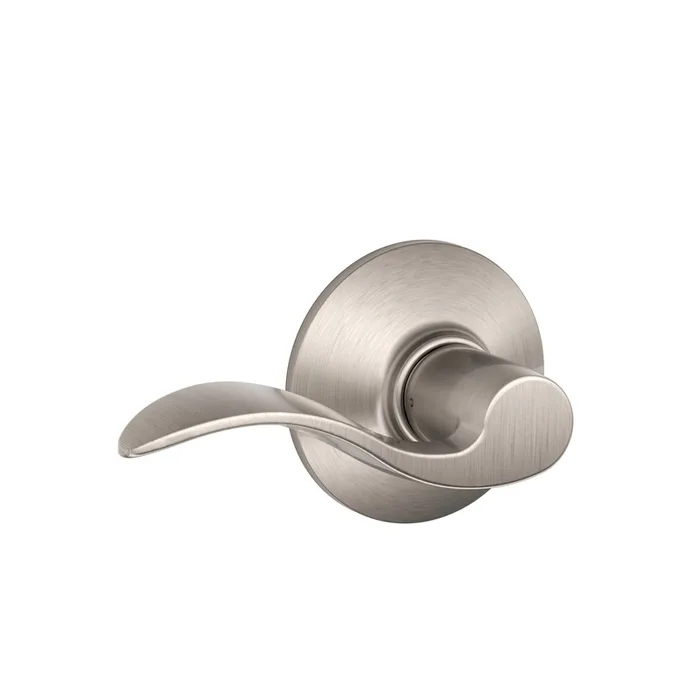 Schlage Accent Satin Nickel Passage Lever