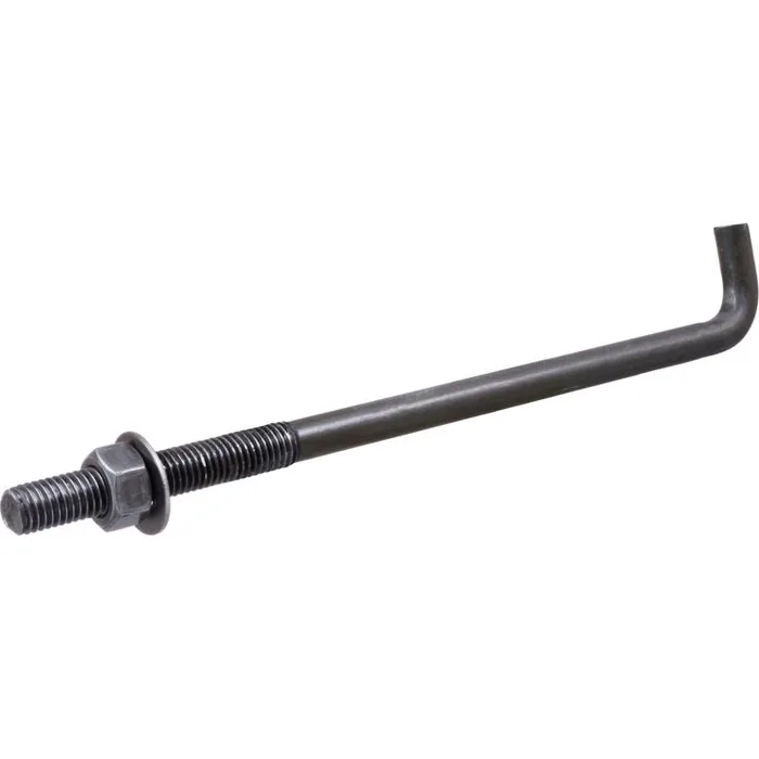 HILLMAN 5/8 in. D X 12 in. L Steel Round Head Anchor Bolts 1 pk