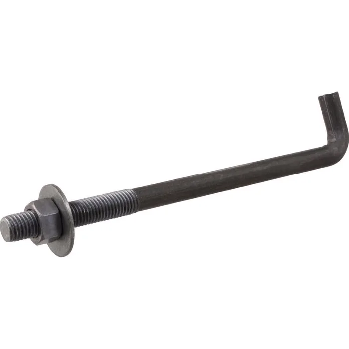 HILLMAN 3/4 in. D X 12 in. L Steel Round Head Anchor Bolts 1 pk