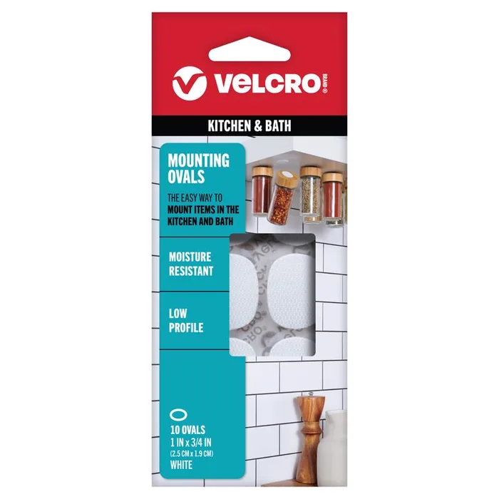 VELCRO Brand Small Nylon Hook and Loop Fastener 1 in. L 10 pk