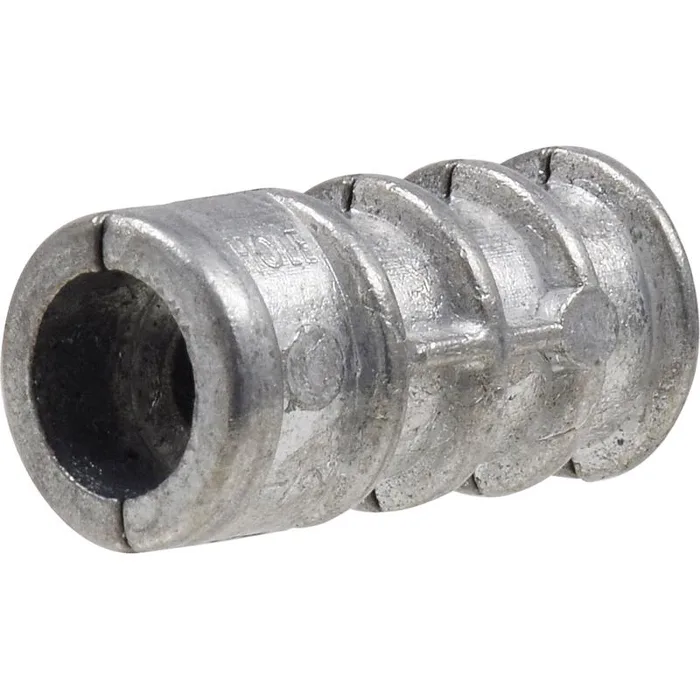 HILLMAN 1/4 in. D X 1/4 in. Short in. L Zinc Round Head Lag Shield Anchors 50 pc