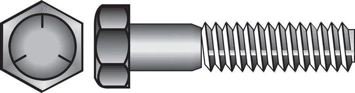 HILLMAN 5/8 in. D X 8 in. L Heat Treated Zinc Steel Hex Head Cap Screw 1 pk