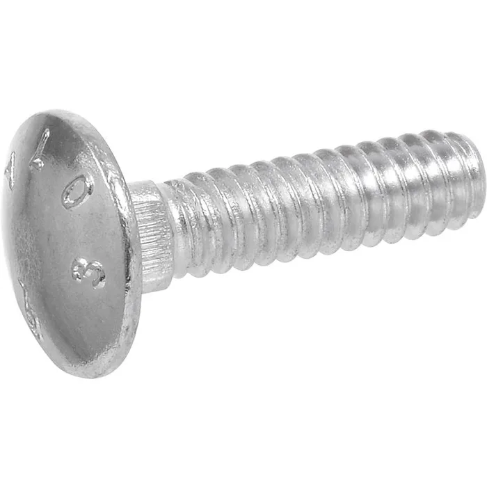 HILLMAN 3/8 in. X 9 in. L Zinc-Plated Steel Carriage Bolt 1 pk