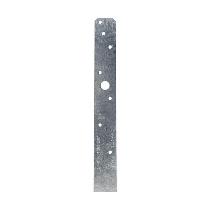 Simpson Strong-Tie 18 in. H X 1.25 in. W 20 Ga. Galvanized Steel Strap (Pack of 50)