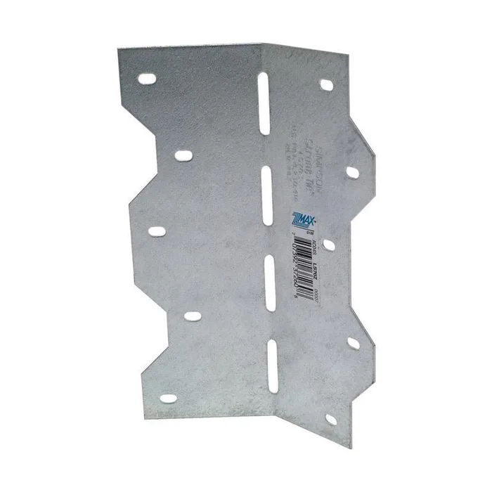 Simpson Strong-Tie 3.3 in. W X 6.4 in. L Galvanized Steel L-Angle
