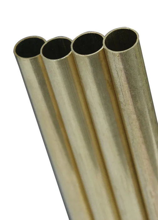 K&S 7/16 in. D X 36 in. L Round Brass Tube 4 pk (Pack of 4)
