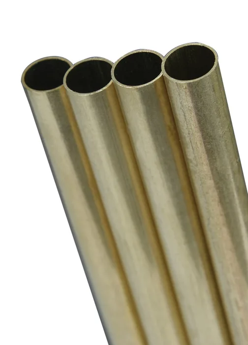 K&S 17/32 in. D X 36 in. L Round Brass Tube 3 pk (Pack of 3)