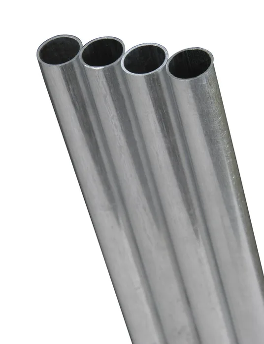 K&S 3/8 in. D X 3 ft. L Round Aluminum Tube (Pack of 4)