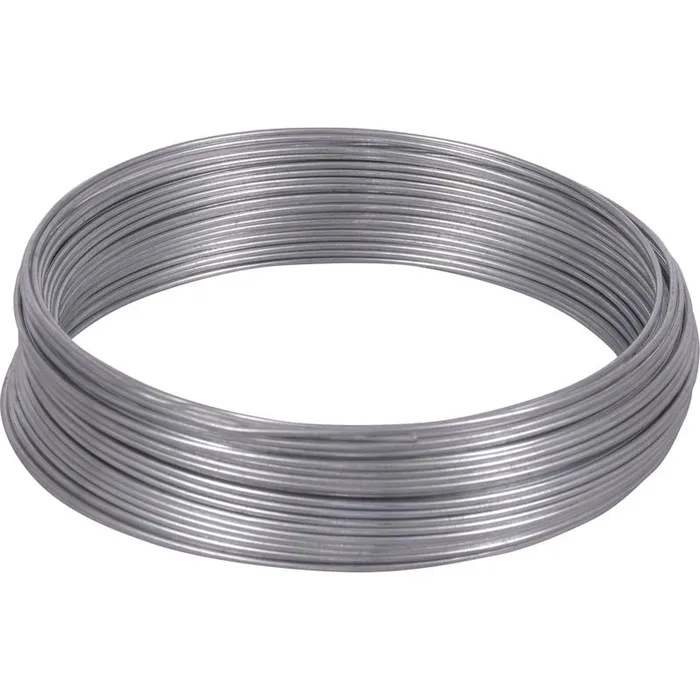 HILLMAN 50 ft. L Galvanized Steel 12 Ga. Wire (Pack of 12)