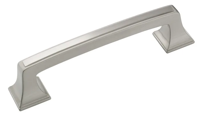Amerock Traditional Arch Cabinet Pull 3-3/4 in. Satin Nickel Silver 1 pk