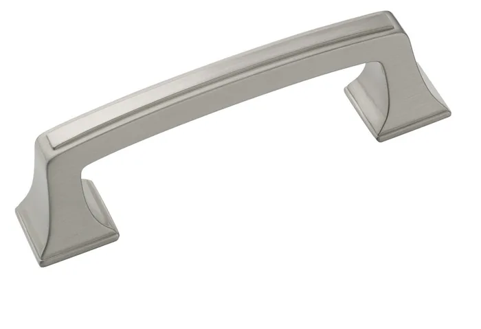 Amerock Traditional Arch Cabinet Pull 3 in. Satin Nickel Silver 1 pk