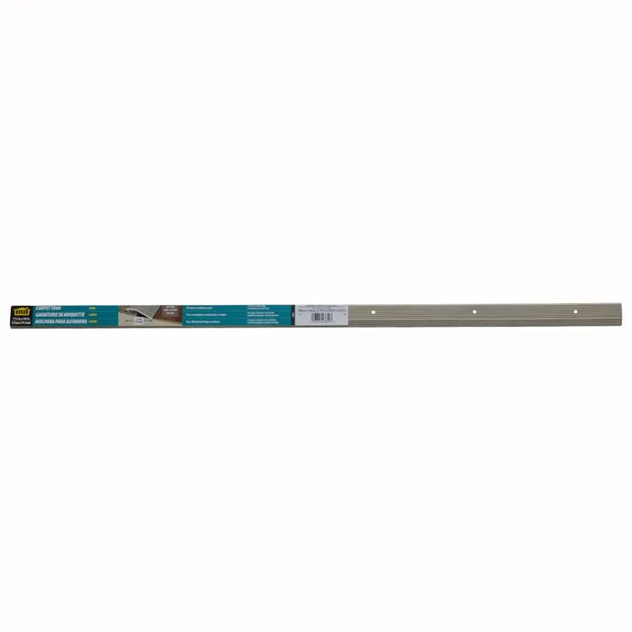 M-D Building Products 0.3 in. H X 1.375 in. W X 36 in. L Prefinished Pewter Aluminum Carpet Trim