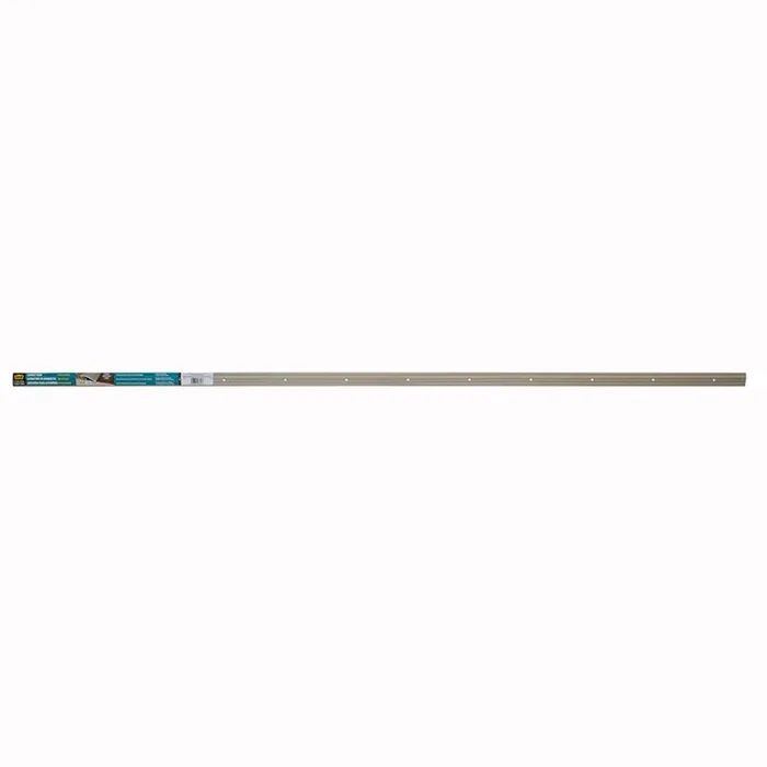 M-D Building Products 0.3 in. H X 1.375 in. W X 72 in. L Prefinished Pewter Aluminum Carpet Trim