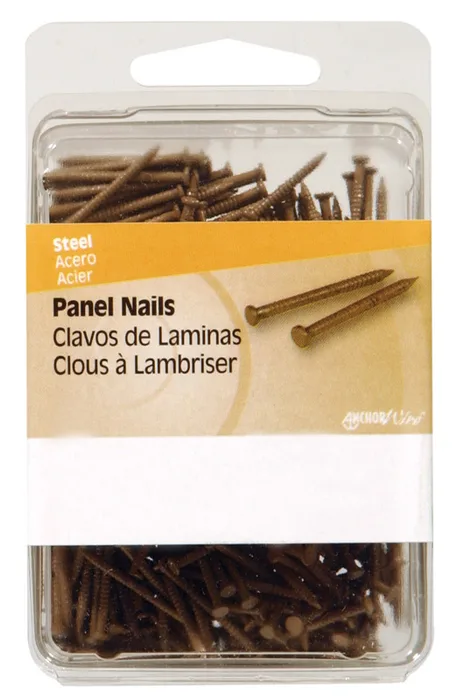 HILLMAN 1-5/8 in. Panel Steel Nail Flat Head (Pack of 5)